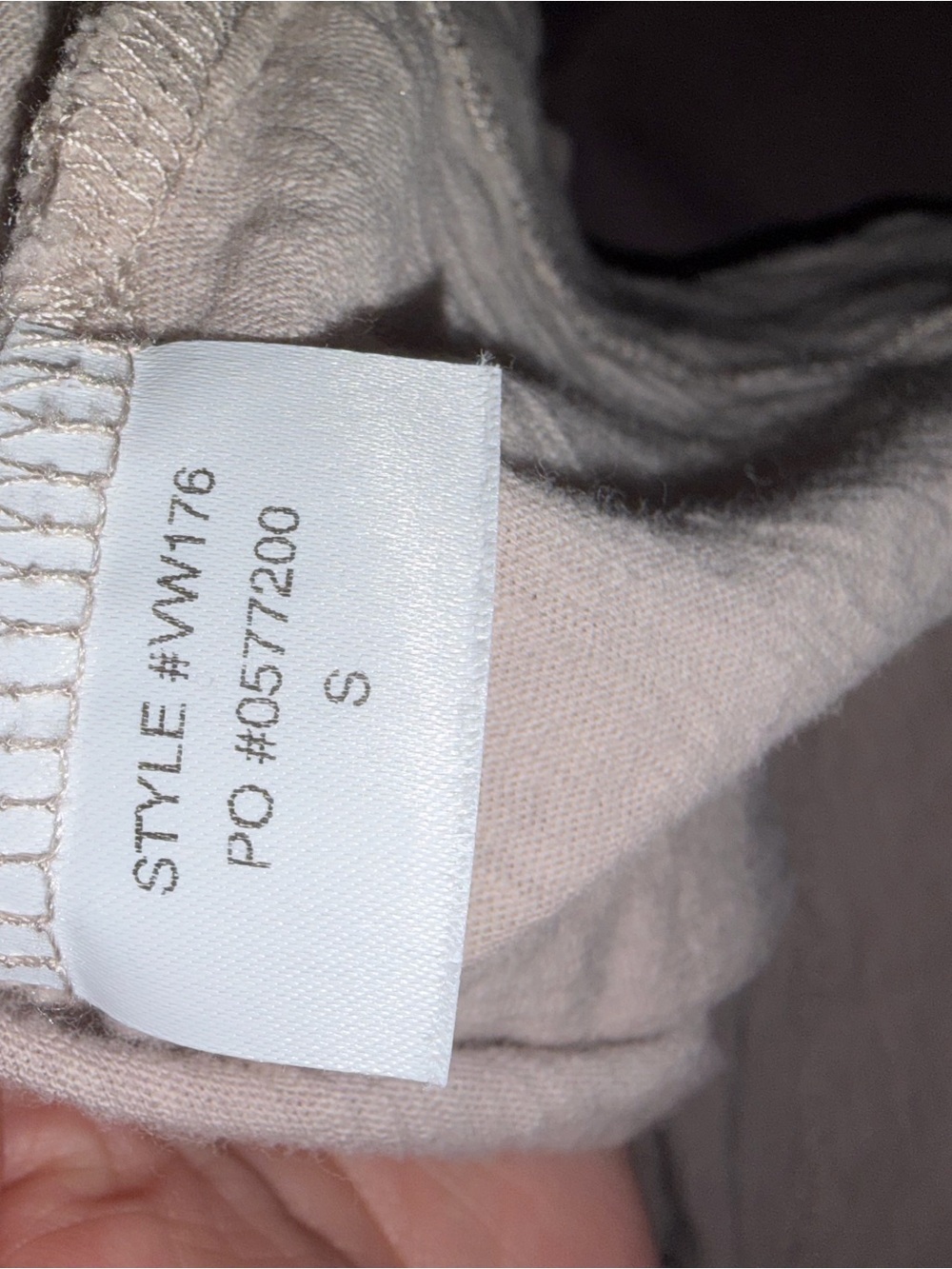 Women’s Vuori Short Sleeve Crew Tee in Light Taupe - Picture 7 of 7